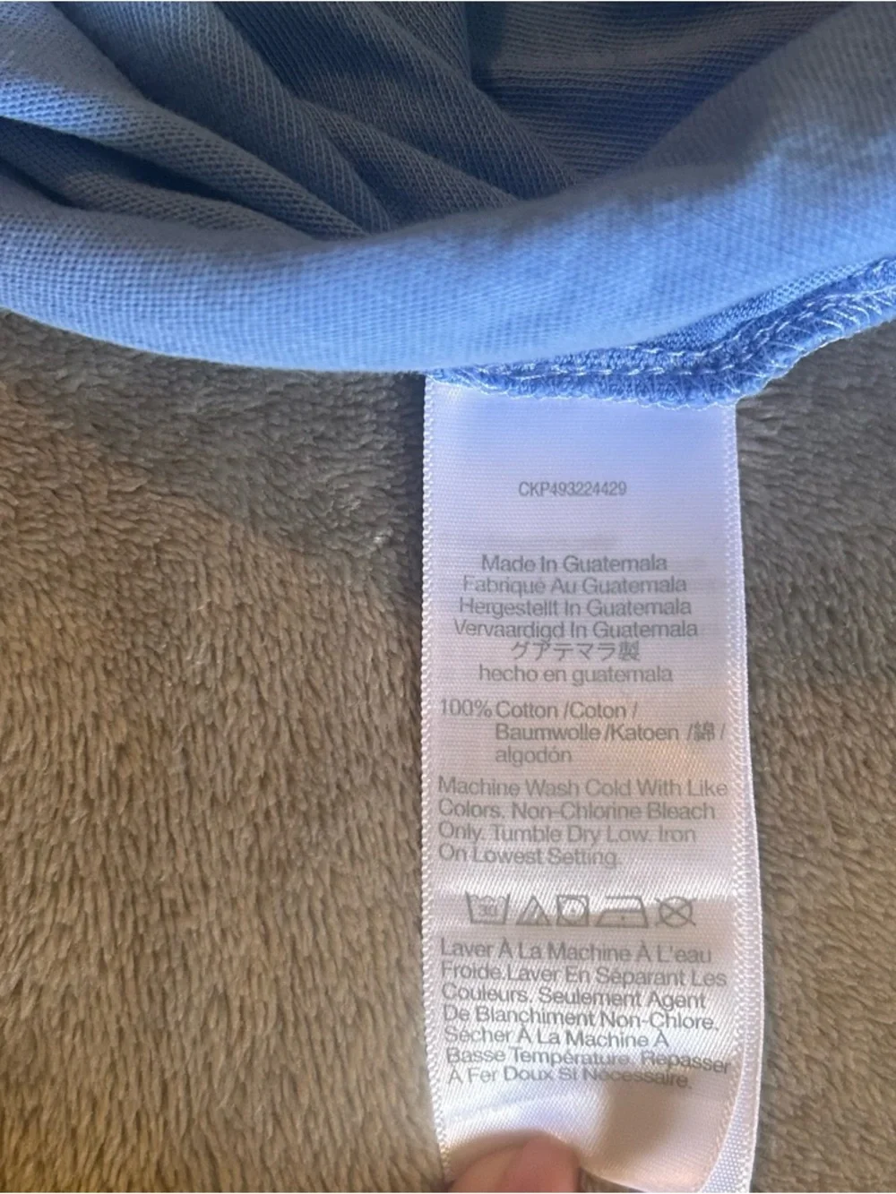 NWT Madewell Short-Sleeve Crewneck Tees in Green & Blue (2-Pack) - Picture 4 of 5